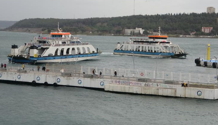 Çanakkale’de yarınki tüm ada feribot seferleri iptal edildi