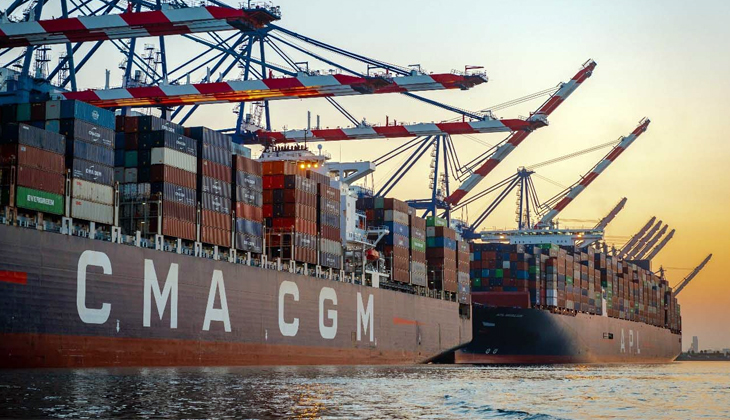 CMA CGM, 4 Milyon TEU Kapasite Barajını Aştı