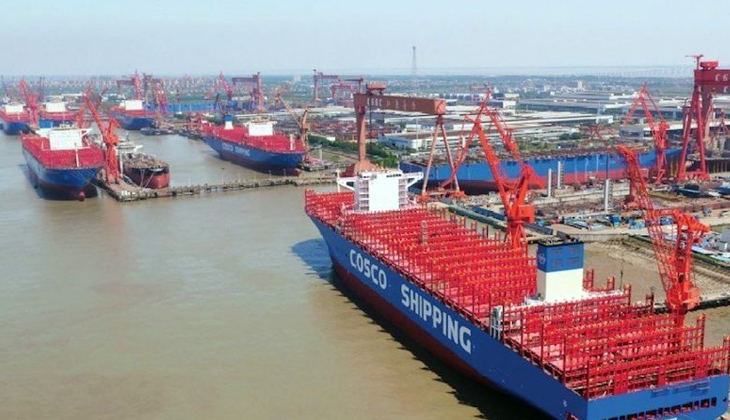 COSCO Shipping, alternatif yakıtlara geçiş için çalışmalarını arttırdı