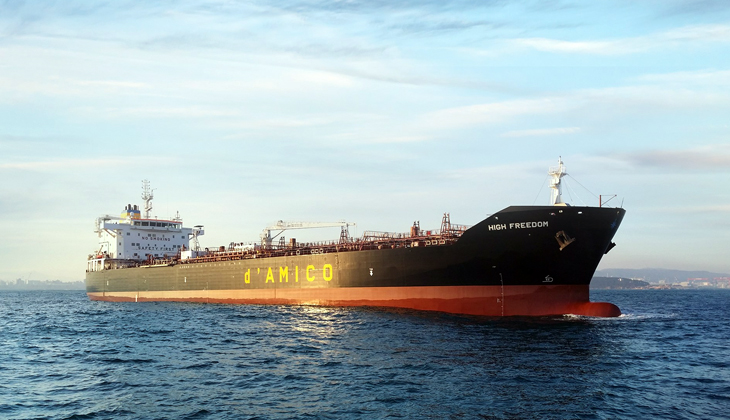 d'Amico Tankers, 4 adet handysize gemisini kiraladı