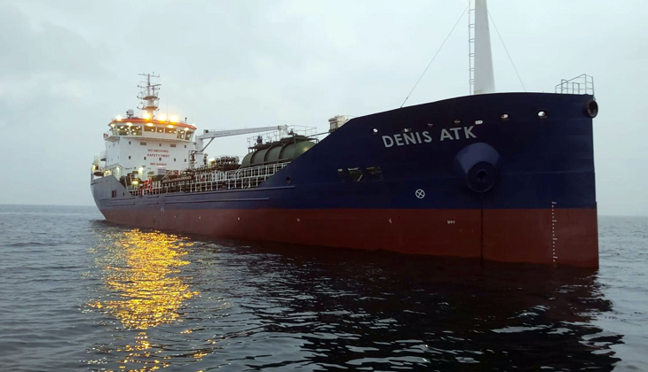 DENIS ATK isimli kimyasal/petrol tankeri Türk Bayrağı'na geçti
