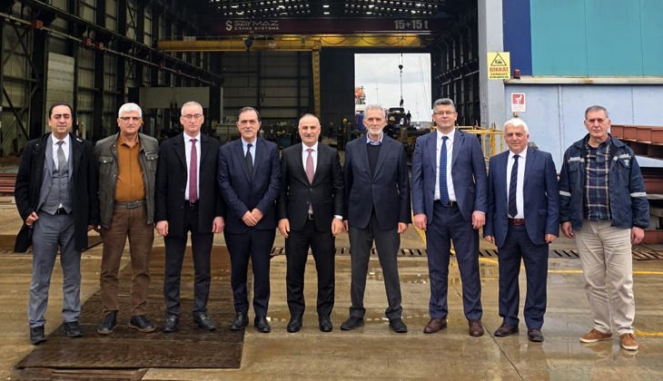 Denizcilik Genel Müdürlüğü’nden Trabzon Tersanesi’ne Ziyaret