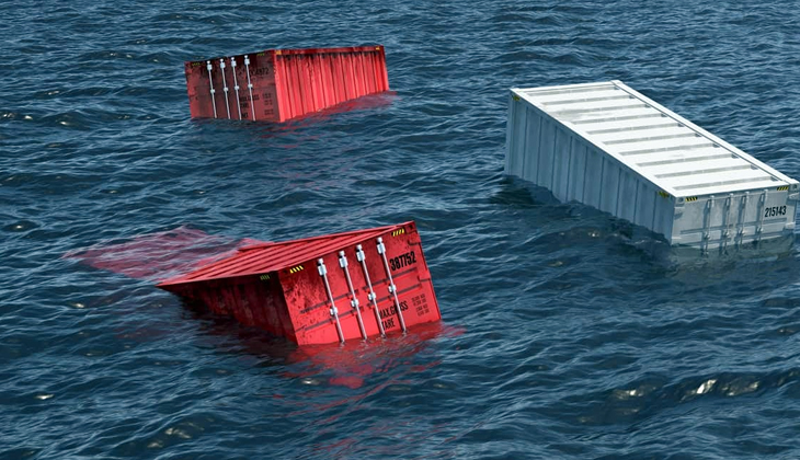 Denize Düşen Konteynerlere Yapay Zekâ Takibi...