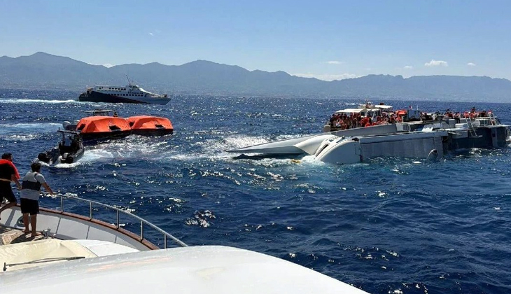 Girne Açıklarında Yolcu Gemisi Faciası: 8 Can Kaybı, 17 Kayıp...
