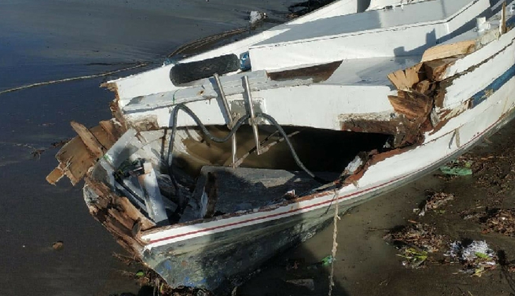 Hatay’da sağanak ve kuvvetli rüzgar nedeniyle balıkçı tekneleri zarar gördü