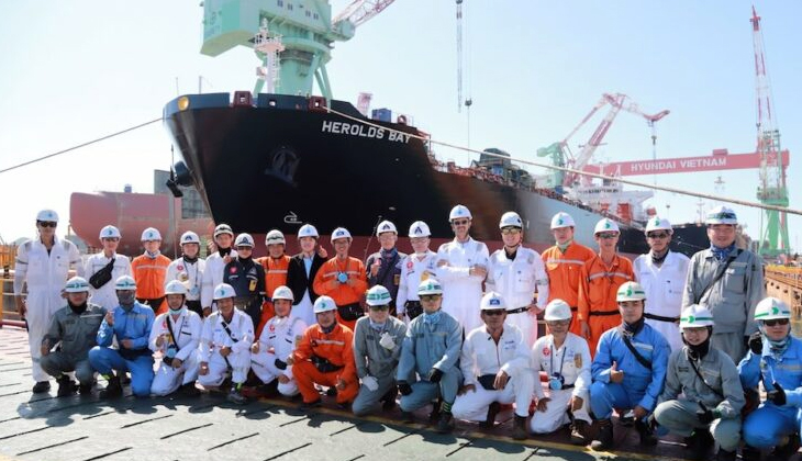 HD Hyundai Vietnam Shipbuilding'den yılda 23 adet yeni gemi inşa hedefi