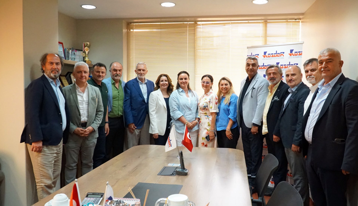 İMEAK Deniz Ticaret Odası Başkan Adayı Şadan Kaptanoğlu'ndan KOSDER'e ziyaret