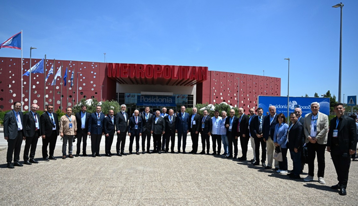 İMEAK Deniz Ticaret Odası'ndan Posidonia 2026 Ziyareti...