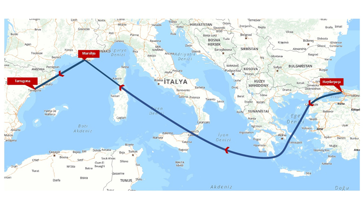 İstanbul’dan İspanya’ya Yeni Ro-Ro Hattı
