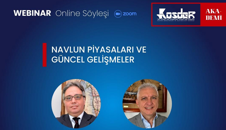 KOSDER Akademi'nin Söyleşisinde Aralık Ayı Navlun Piyasalarındaki Gelişmeler İncelenecek