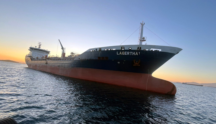 LAGERTHA 1 isimli tanker, Türk Bayrağı'na geçti