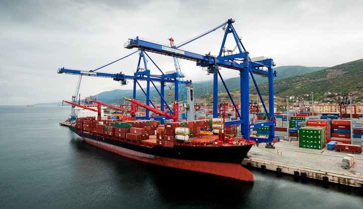 Limanlarımızda elleçlenen konteyner miktarı 1 milyon TEU'ya yaklaştı