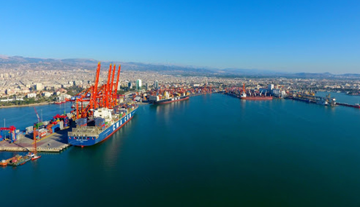 Mersin Uluslararası Limanı'nın toplam konteyner kapasitesi 3.6 milyon TEU'ya çıkacak