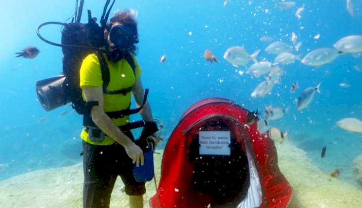 Deniz Dibine Kamp Kurup Temizlik Yaptılar