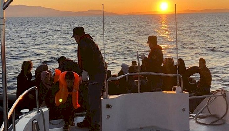 Sahil Güvenlik ekipleri tarafından 248 düzensiz göçmen yakalandı