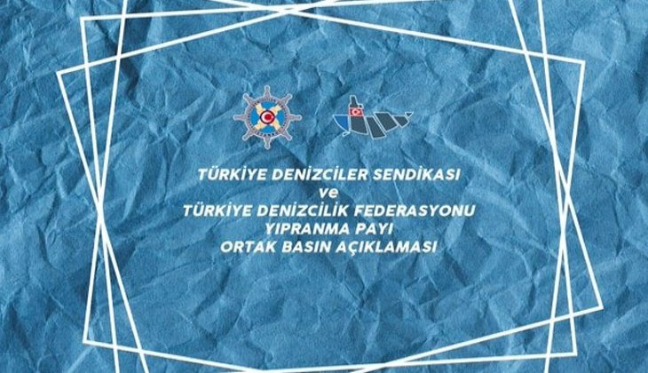TÜRK-İŞ ve TÜRDEF'den ''denizcilerin yıpranma payı'' hakkında basın açıklaması