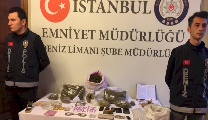 İstanbul Polisi, tekneye uyuşturucu operasyonu düzenledi