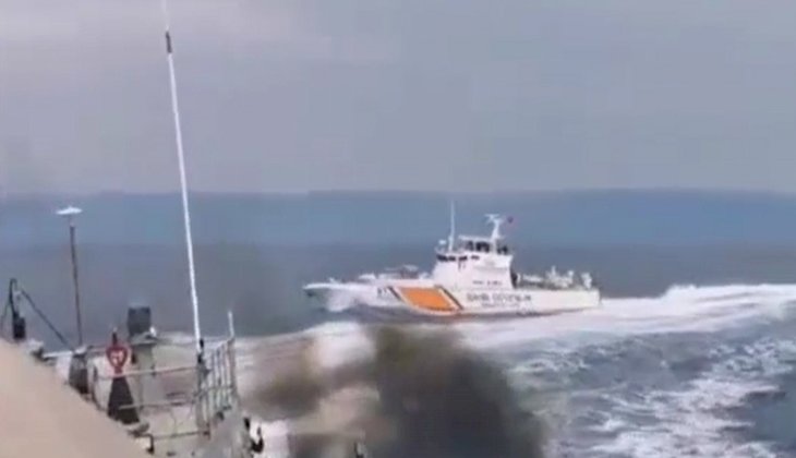 Türk Sahil Güvenlik botu, Yunan boyunu kovaladı