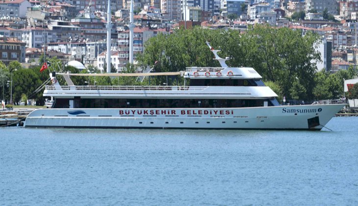 Samsun'da gemilerle gezi turları tekrar başladı