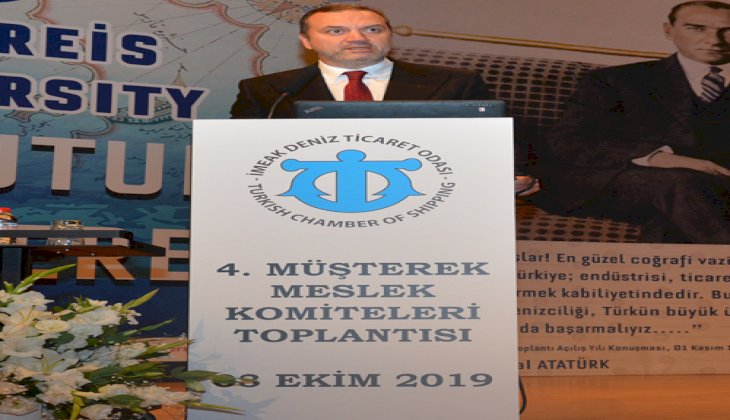 İMEAK Deniz Ticaret Odası Ekim ayı Meclis Toplantısı yapıldı