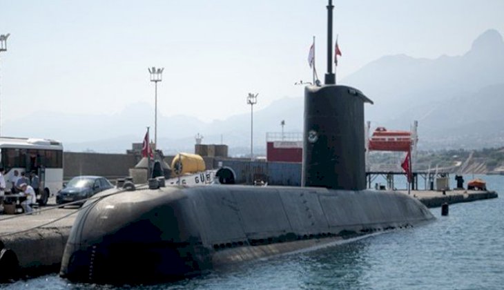 TCG GÜR denizaltısı KKTC'de ziyarete açıldı