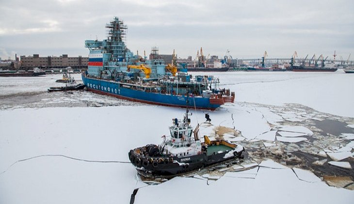 Rusya'da iki yeni nükleer buz kırıcı gemi inşası başlıyor