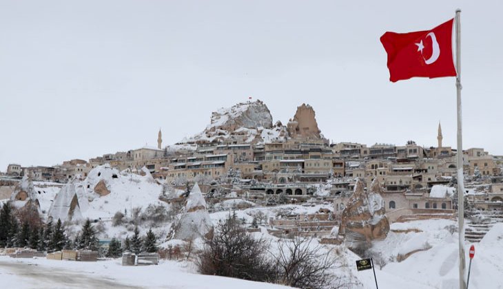 Kapadokya’da geçen yıl Ocak ayına göre turist sayısı yüzde 29 arttı