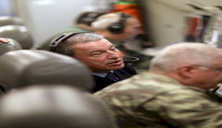 Hulusi Akar, Mavi Vatan Tatbikatı'nı denetledi