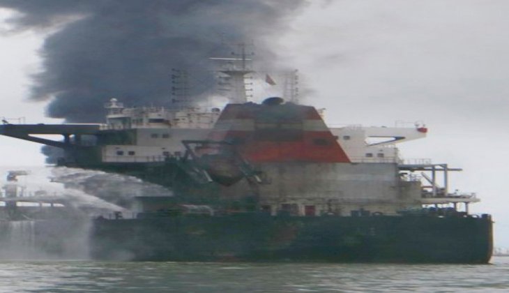 Petrol sızıntısı nedeniyle teknede yangın çıktı: 5 ölü