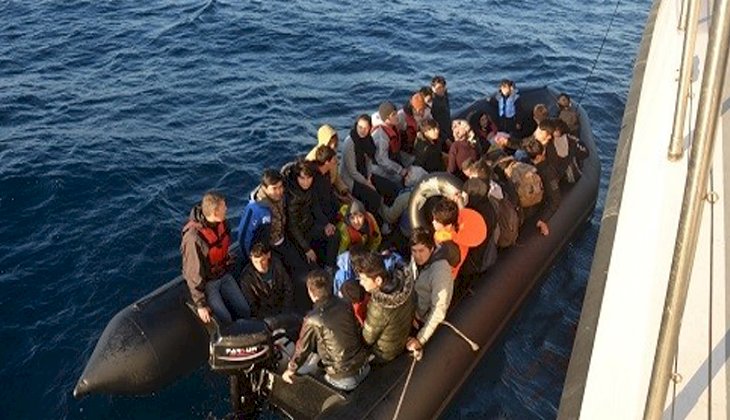 Sahil Güvenlik ekipleri, 72 kaçak göçmeni yakaladı