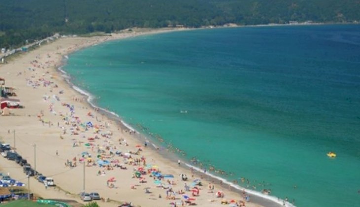 Denize giren 154 kişiye tutanak