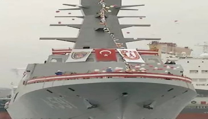 ’UFUK’ Türkiye’nin denizlerdeki gözü kulağı olacak! Denize indirildi