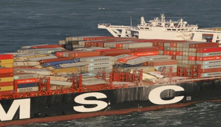 MSC Zoe gemisinden denize düşen konteyner sayısının 345 olduğu açıklandı