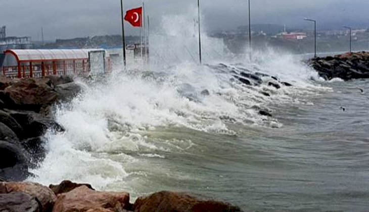 Ege Denizi'nde fırtına uyarısı