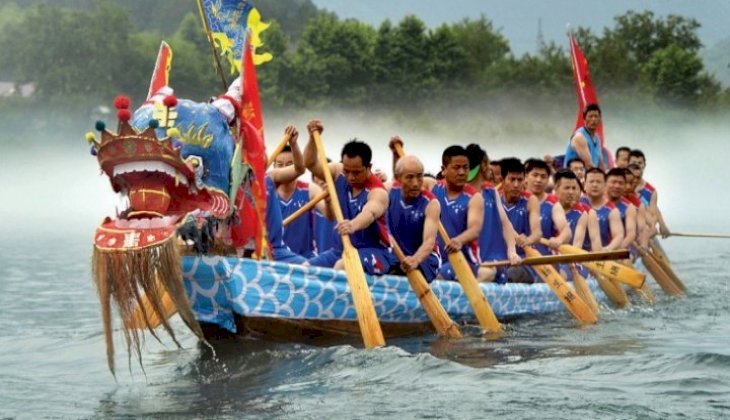 Hong Kong’da Ejderhalı Tekne Festivali düzenlendi