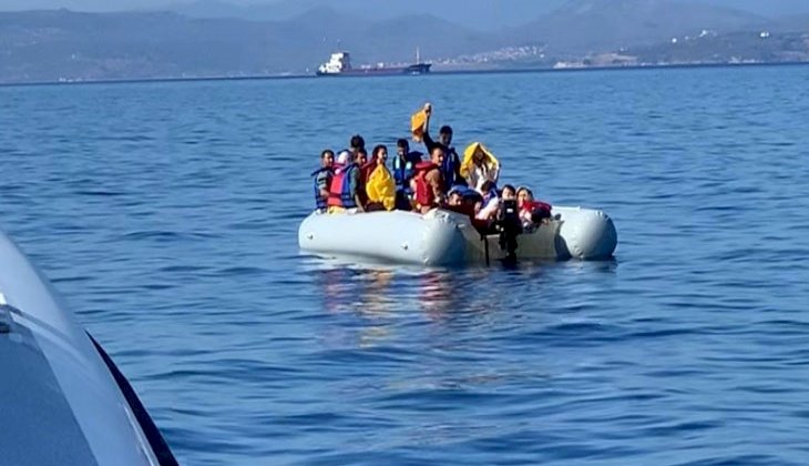 Yunan askerlerinin zulmüne uğran göçmenleri Sahil Güvenlik kurtardı