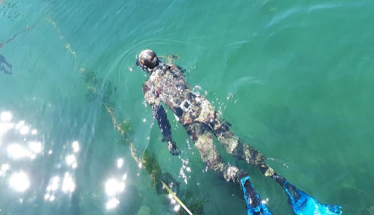 Bandırma Körfezi'nde deniz dibi temizliği yapıldı