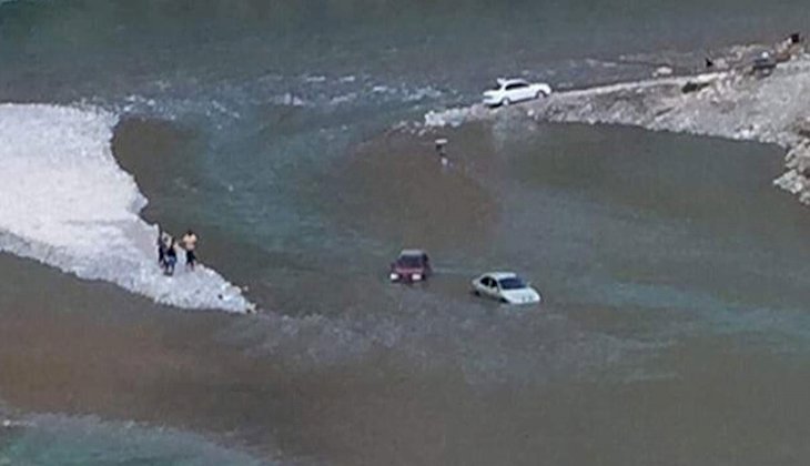 Baraj kapakları açıldı, vatandaşlar mahsur kaldı!