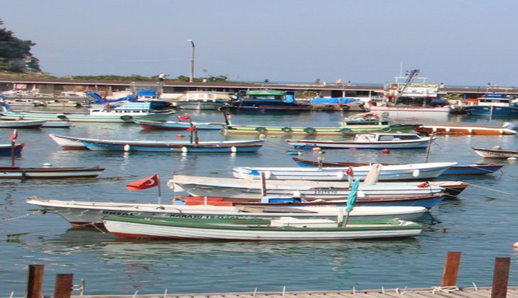 Akçakoca'da balıkçılar umduklarını bulamayınca tekneler limanda bağlı kaldı