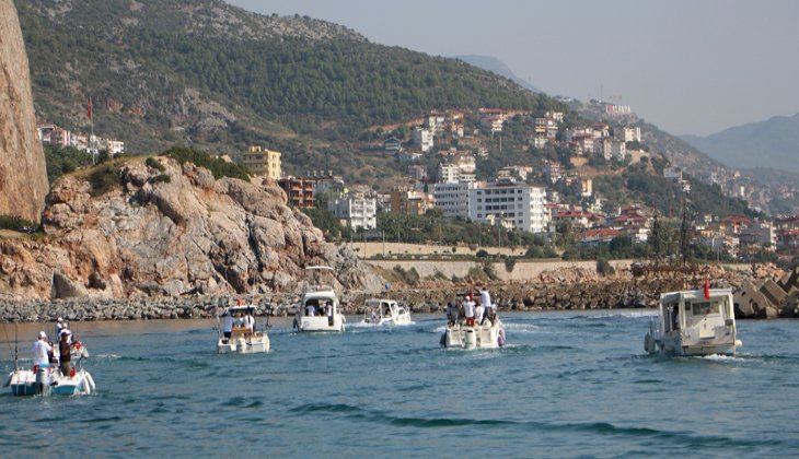 Alanya Balıkçılık Turnuvası başladı