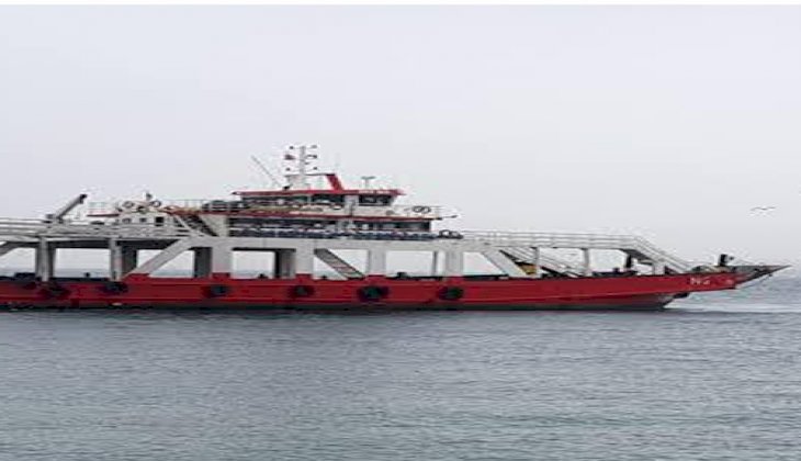 Bir gemi kazası da Çanakkale Boğazı'nda meydana geldi
