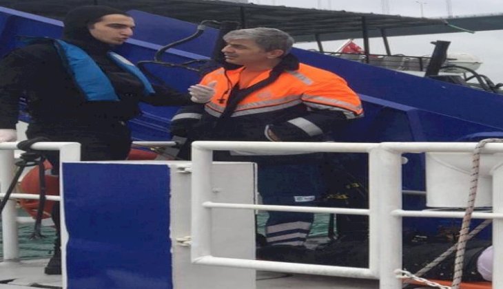Turk teknesinden denize düşen kişi hayatını kaybetti