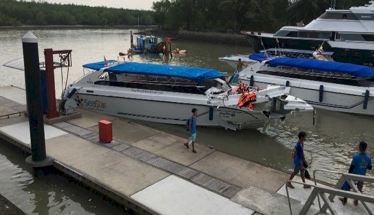 Sürat teknelerinin çarpışması sonucu 2 kişi öldü, 20 kişi yaralandı