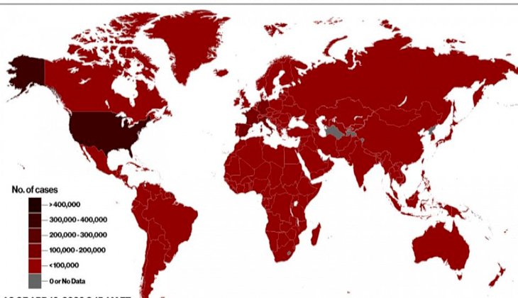 Dünya genelinde korona virüse bağlı ölümler 100 bini geçti