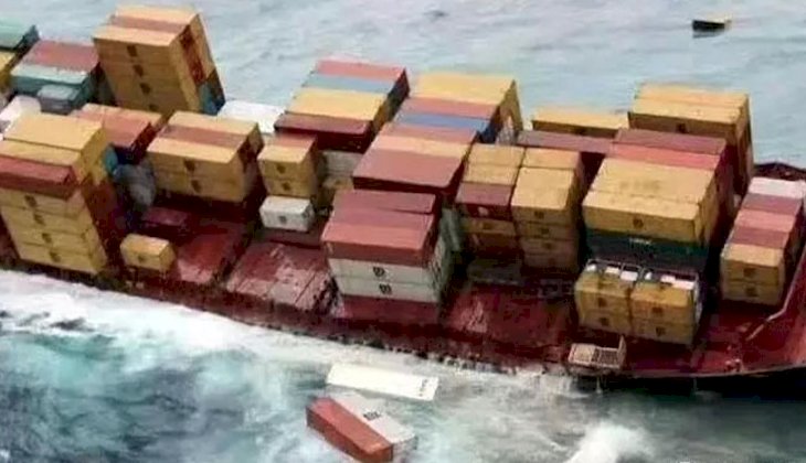 Doğu Çin Denizi'nde tayfun nedeniyle genel kargo gemisi battı