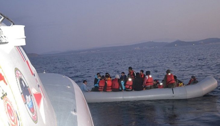 Ayvalık’ta 39 düzensiz göçmen yakalandı