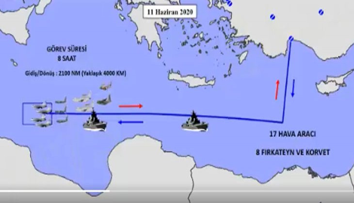 Hava ve Deniz Kuvvetlerinden Akdeniz’de müşterek açık deniz eğitimi - İzle