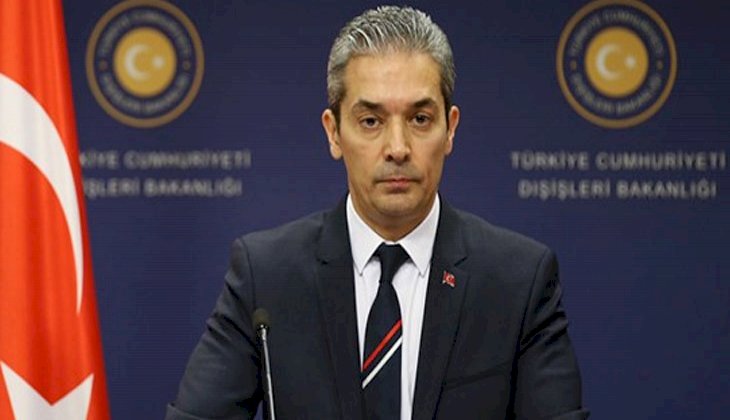 Dışişleri Bakanlığı Sözcüsü Aksoy'dan Yunanistan'a tepki
