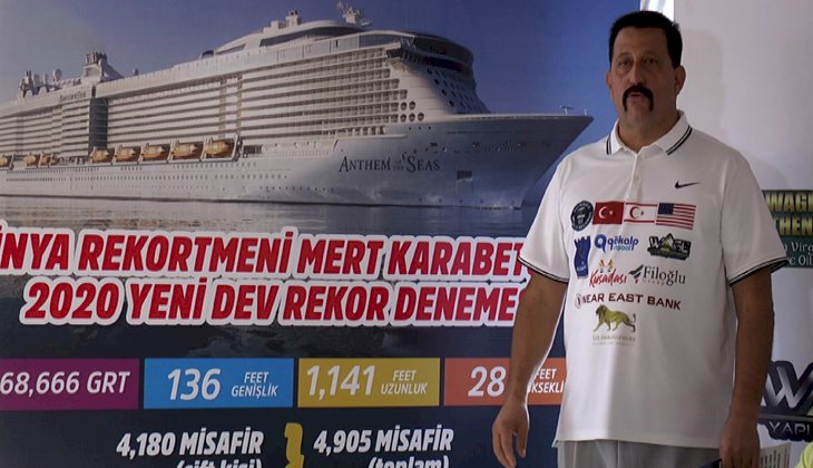 Kıbrıslı rekortmen dev cruise gemisini çekecek