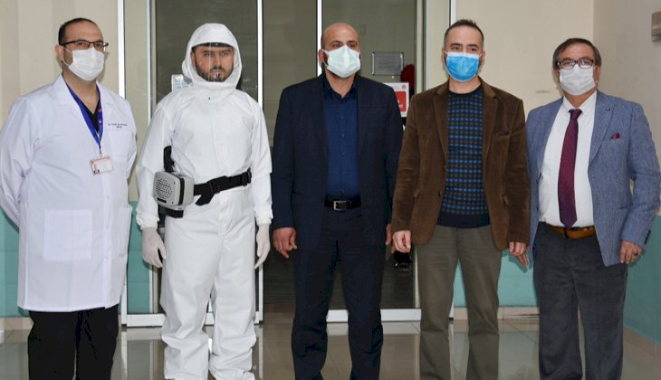 GESTAŞ’tan Pandemi Hastanesi’ne HEPA filtreli solunum cihazı